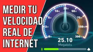 ¿Cómo puedo saber la velocidad exacta de mi internet?