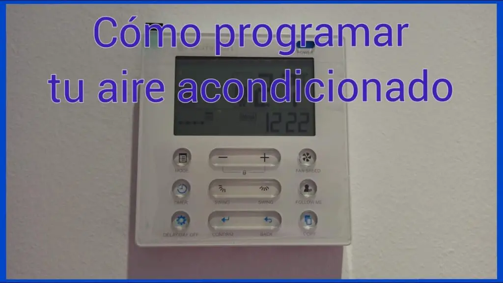 ¿Qué significa timer off en el aire acondicionado?