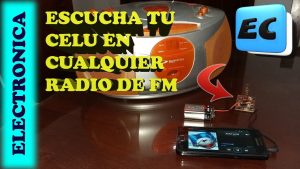¿Cómo transmitir mi música de mi cel a radio FM?