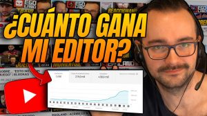 ¿Cuánto cobra un editor de vídeo YouTube?