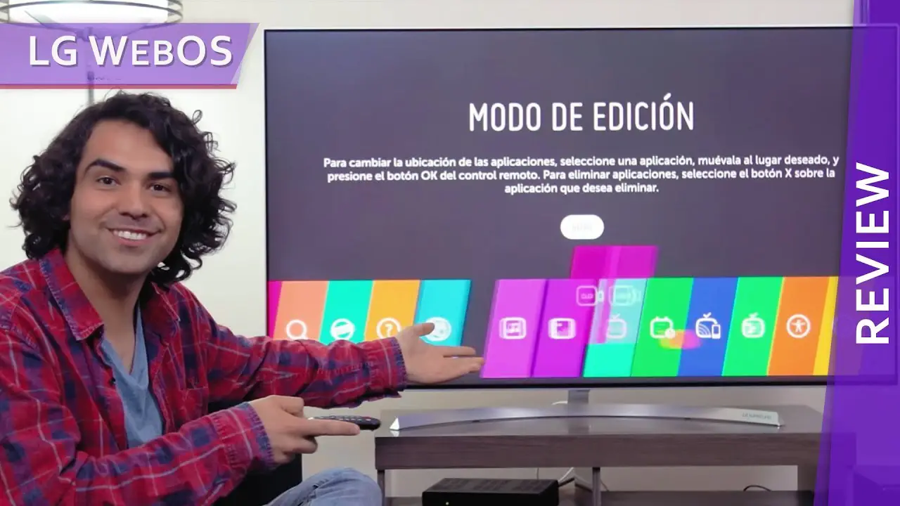 ¿Qué sistema operativo tiene las pantallas LG Smart TV?