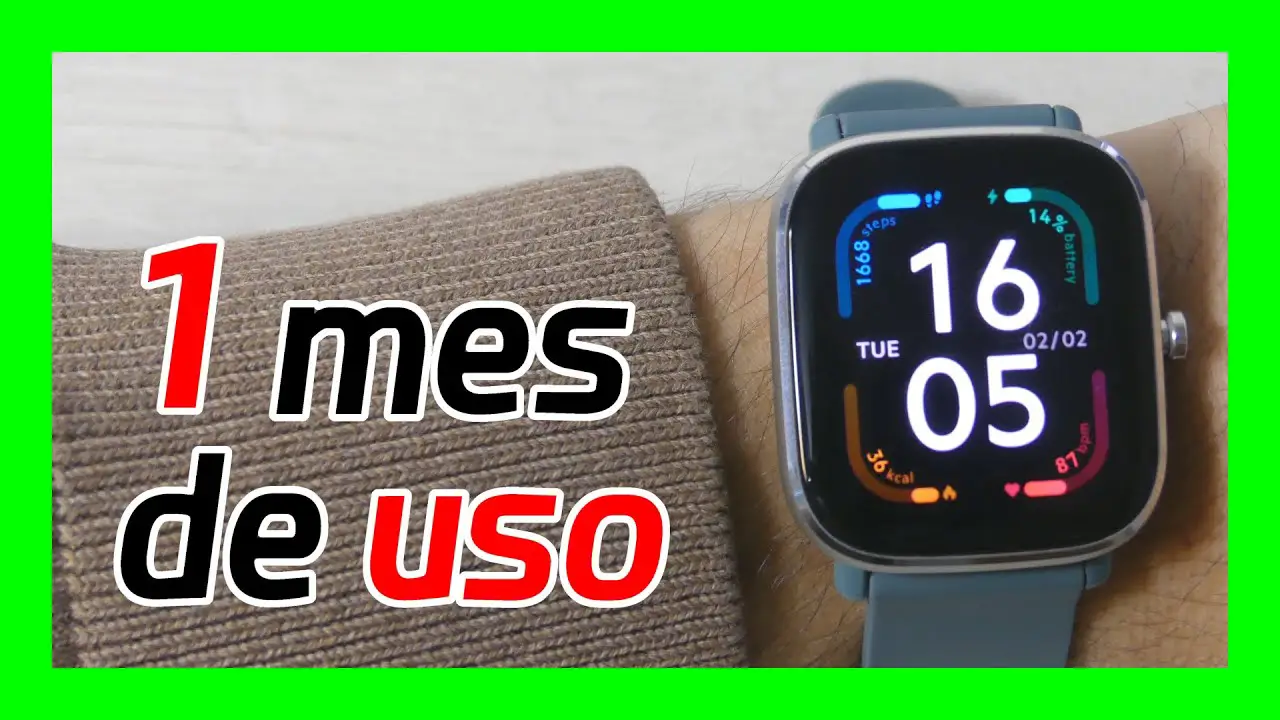 ¿Cuánto dura la batería del Amazfit GTS 2 mini?