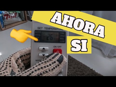 ¿Cómo poner calor en aire acondicionado general?