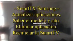 ¿Cómo actualizar las aplicaciones de mi Samsung Smart TV?