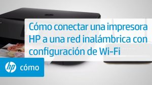 ¿Cómo conectar WiFi Direct impresora HP?