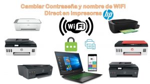 ¿Cómo saber la contraseña del WiFi direct impresora HP?