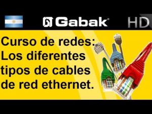 ¿Cuáles son los tipos de cables de red?