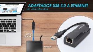 ¿Cómo instalar USB 3.0 Ethernet Adapter en Windows 10?