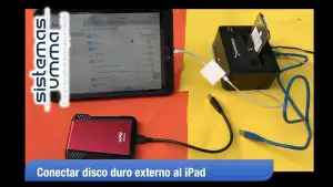 ¿Cómo conectar un disco duro externo a mi iPad Pro?