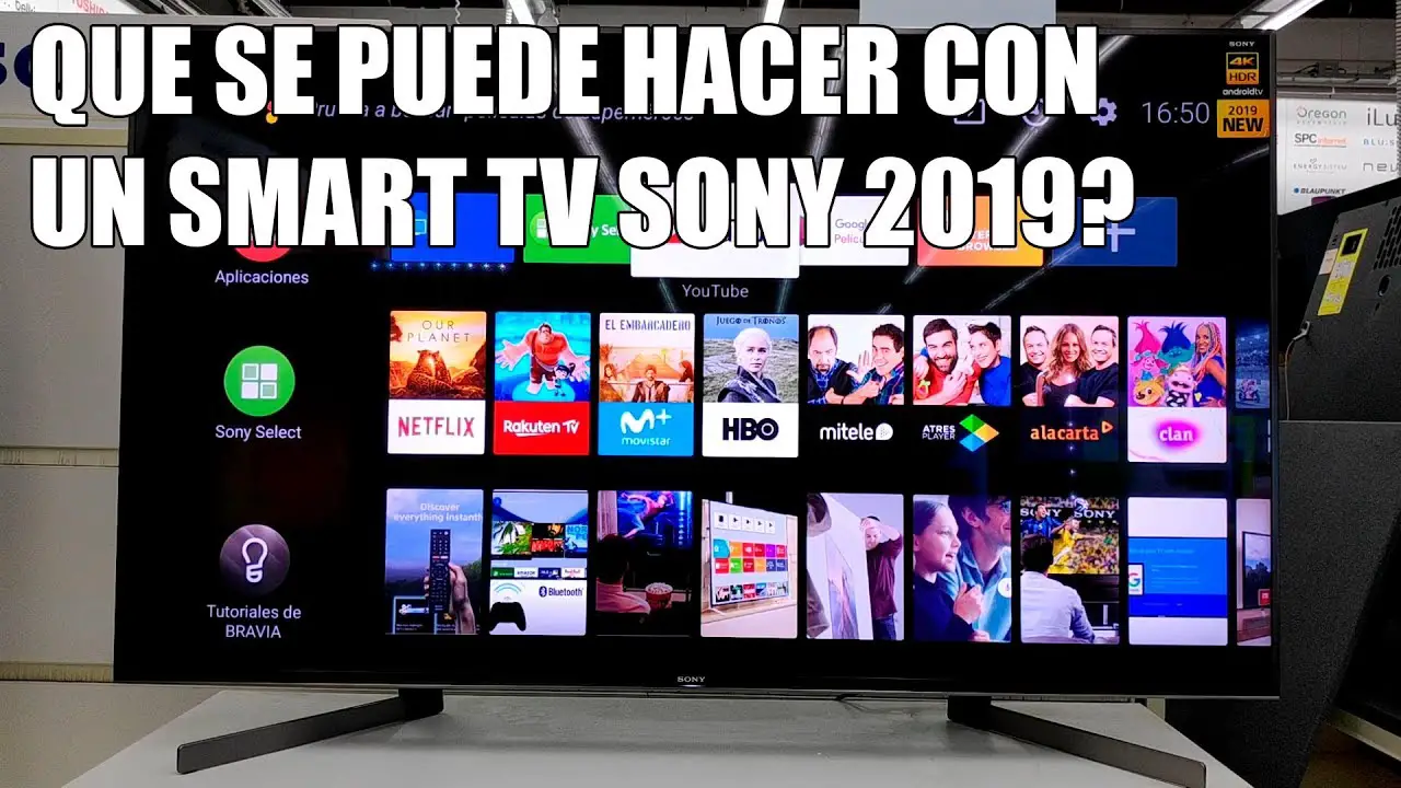 ¿Cómo ver TV en mi Smart TV Sony Bravia?