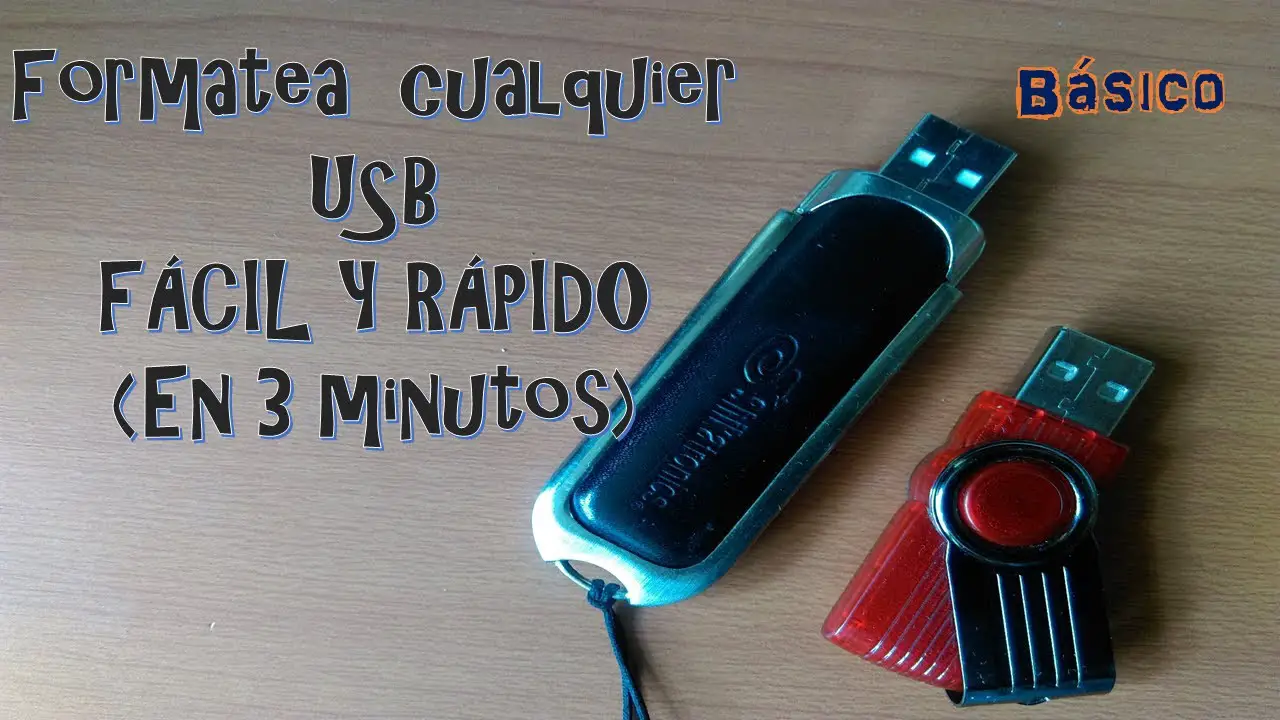 Cu Les Son Los Pasos Para Formatear Una Memoria Usb