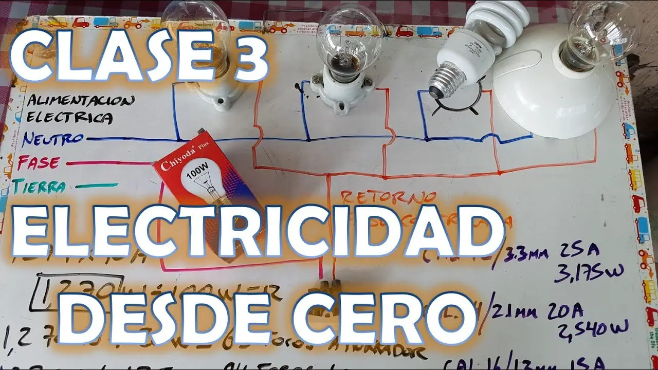 ¿Cómo conectar varias lámparas en un solo interruptor?