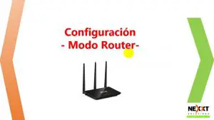 ¿Cómo configurar el router de WiFi nexxt?