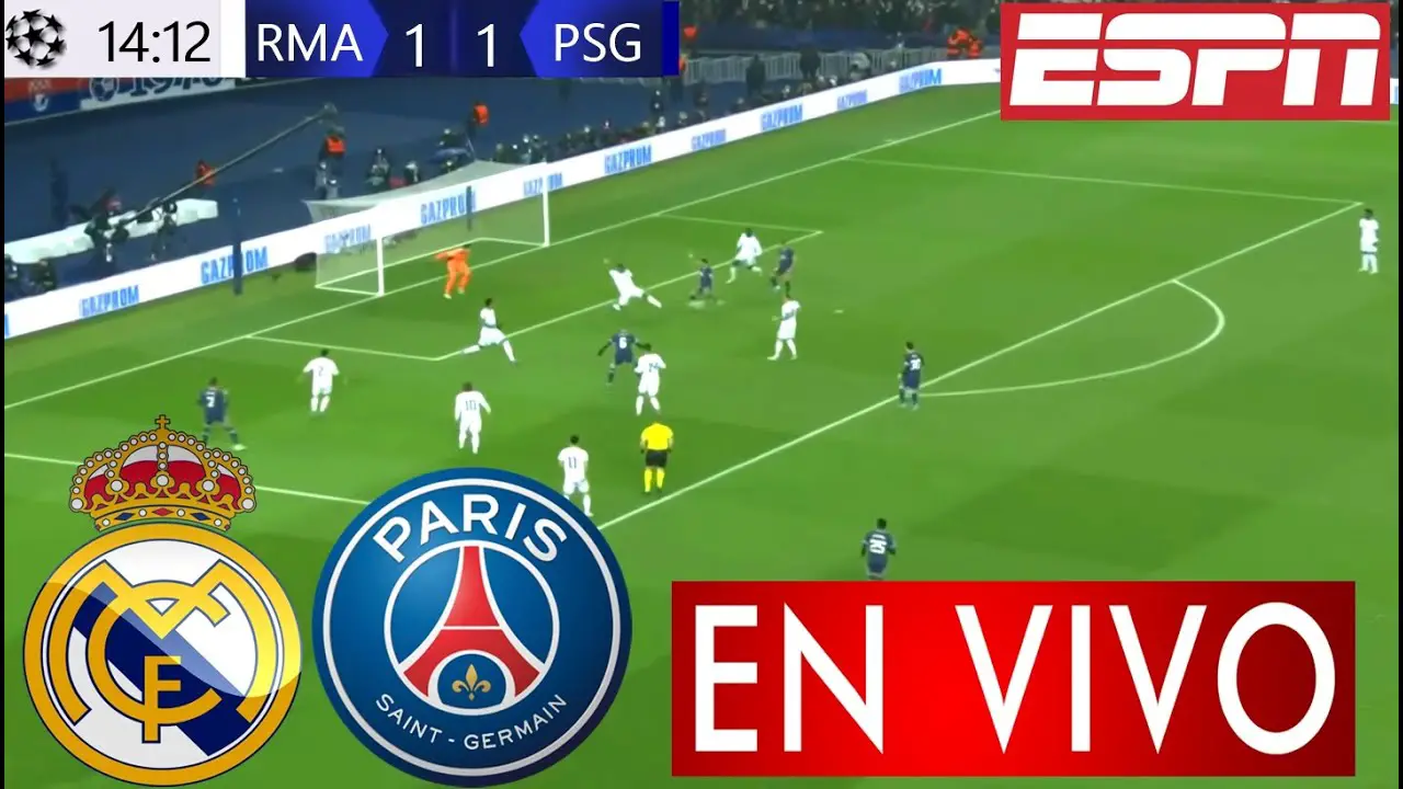 ¿Dónde se puede ver el PSG Real Madrid?