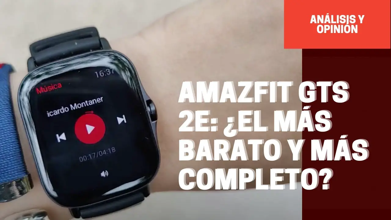 ¿Cuánto mide la correa del Amazfit GTS 2e?