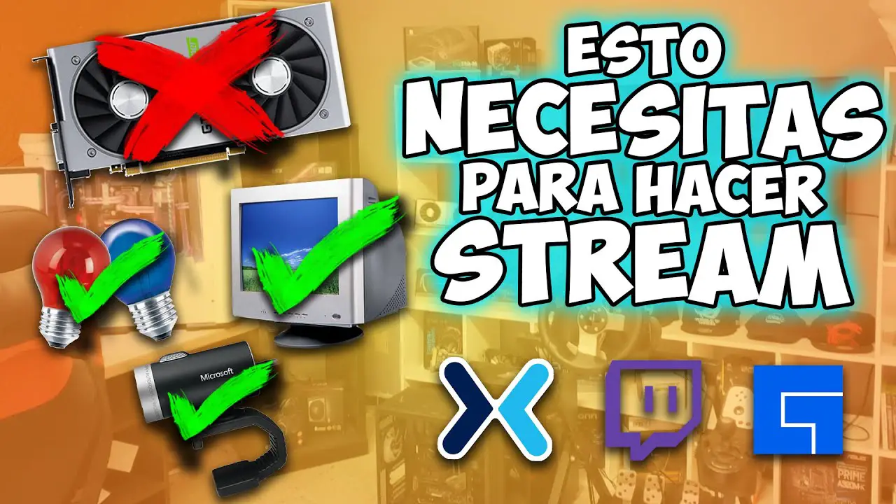 ¿Qué se necesita para hacer streaming en Twitch?