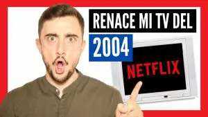 ¿Cómo puedo ver con una televisión vieja Netflix?