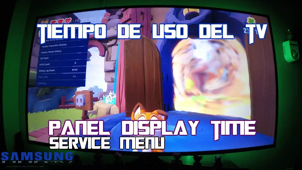 ¿Cuántas horas de vida tiene un televisor Samsung?