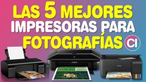¿Qué impresora imprime en papel fotográfico?