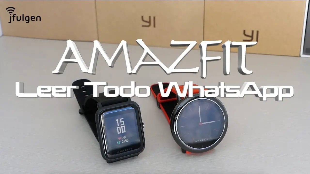 ¿Cómo ver los mensajes de WhatsApp en Amazfit GTR 2?