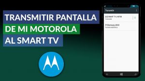 ¿Cómo transmitir pantalla de celular Motorola a TV LG?
