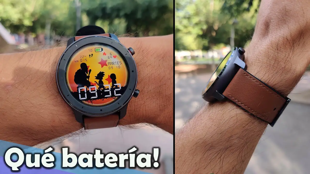 ¿Cuánto dura la batería de Amazfit GTR 2?