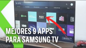 ¿Qué aplicaciones se pueden descargar en Smart TV Samsung?