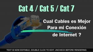 ¿Qué diferencia hay entre CAT6 y Cat7 en cable UTP?