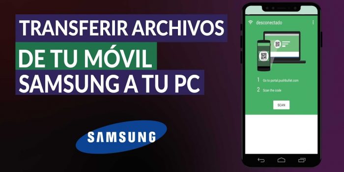 ¿Cómo transferir archivos de celular Samsung a PC?